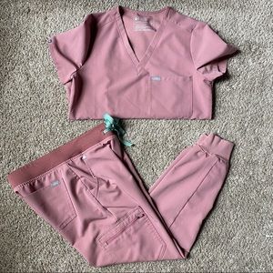 ❌SOLD in M❌  Scrub Set in Mineral Mauve